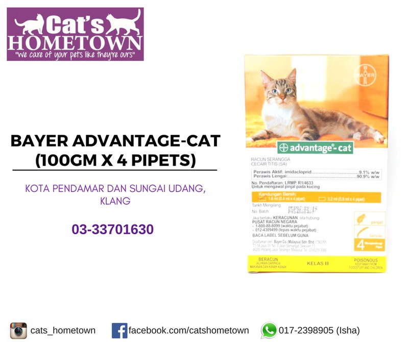 Borang Pesanan BAYER Advantage-Cat